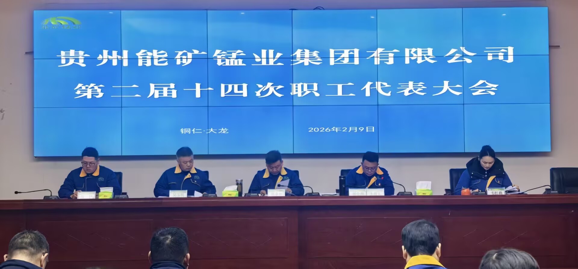 凝聚力谋发展 砥砺奋进启新程——能矿锰业召开二届十四次职工代表大会